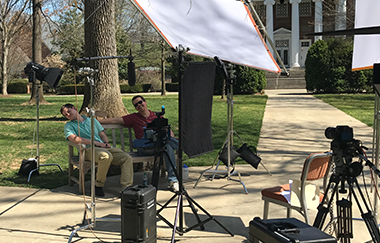 Two camera testimonials
